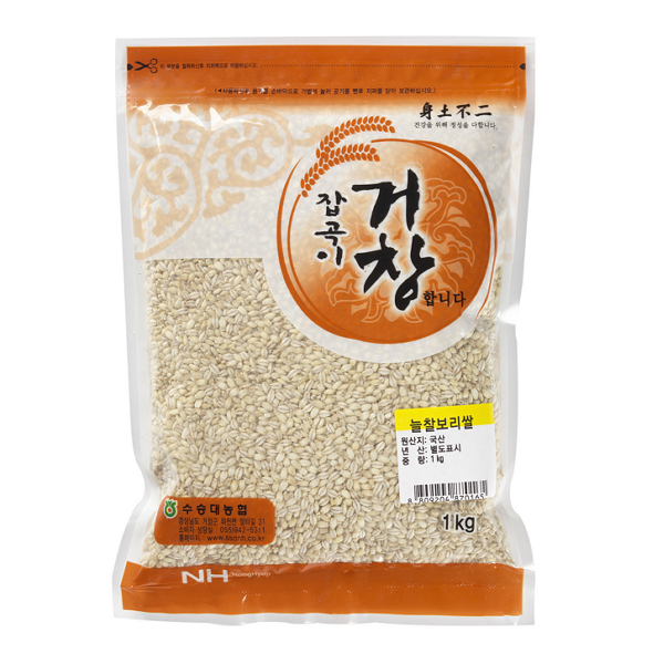 농협몰 수승대농협 늘찰보리쌀, 1kg 