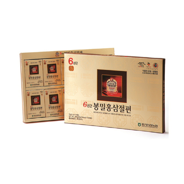 농협몰 풍기인삼농협 6년근 봉밀홍삼절편